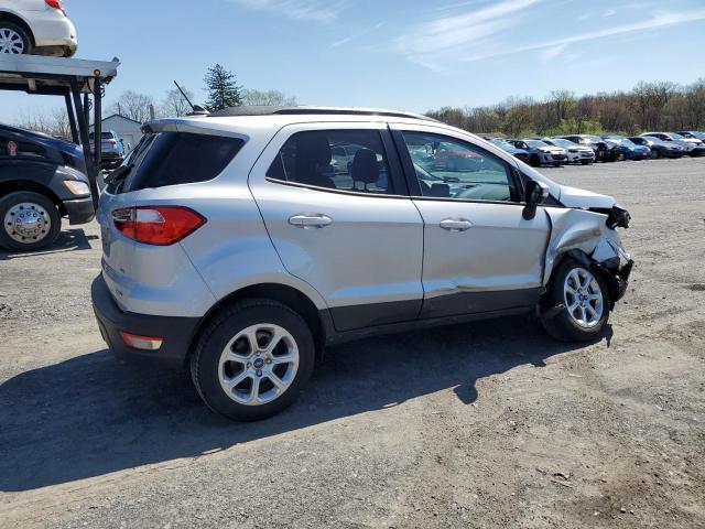 MAJ6P1UL5JC227559 - 2018 FORD ECOSPORT SE SILVER photo 3