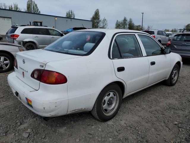 1NXBR12E21Z546303 - 2001 TOYOTA COROLLA CE WHITE photo 3