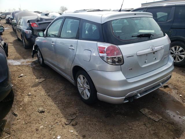 2T1KR32E07C625183 - 2007 TOYOTA COROLLA MA XR SILVER photo 2