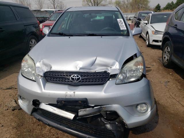 2T1KR32E07C625183 - 2007 TOYOTA COROLLA MA XR SILVER photo 5