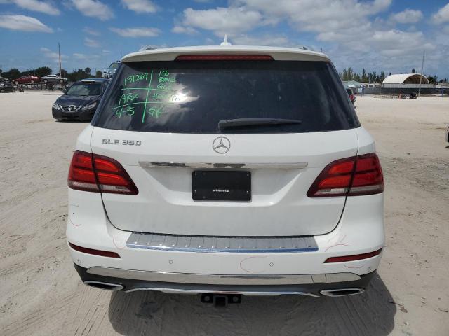 4JGDA5JB8JB186013 - 2018 MERCEDES-BENZ GLE 350 WHITE photo 6