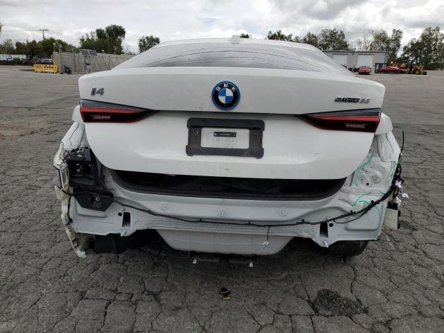 WBY43AW04RFR84672 - 2024 BMW I4 EDRIVE 35 WHITE photo 6