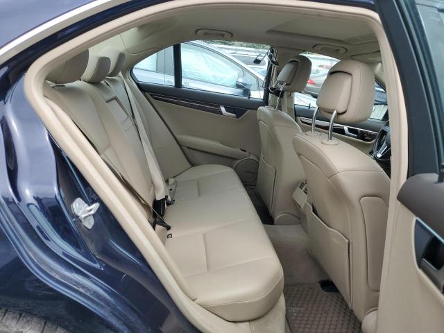 WDDGF8ABXDR300289 - 2013 MERCEDES-BENZ C 300 4MATIC BLUE photo 10