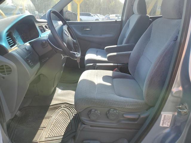 5FNRL18513B094870 - 2003 HONDA ODYSSEY LX TURQUOISE photo 7