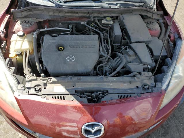 JM1BL1H58A1180555 - 2010 MAZDA 3 S RED photo 11