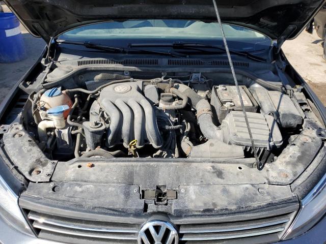 3VW2K7AJ0DM444613 - 2013 VOLKSWAGEN JETTA BASE Մոխրագույն լուսանկար 11