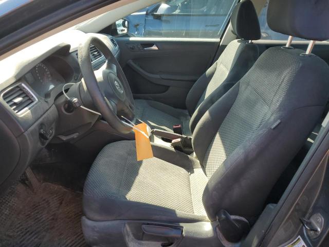 3VW2K7AJ0DM444613 - 2013 VOLKSWAGEN JETTA BASE Մոխրագույն լուսանկար 7