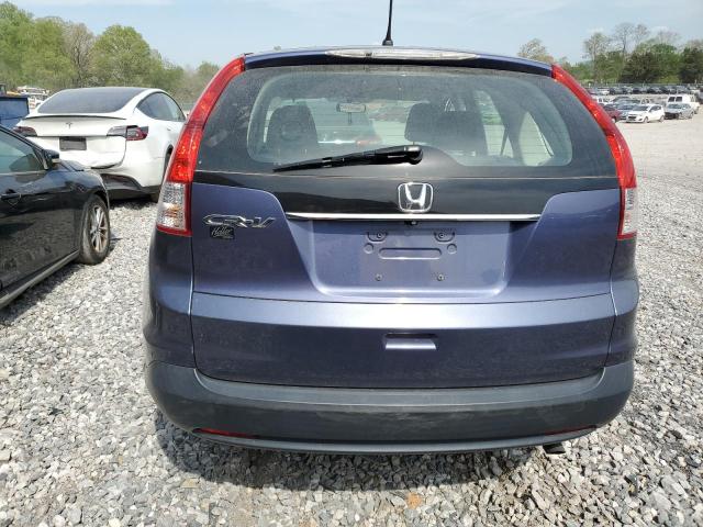 3CZRM3H38EG706352 - 2014 HONDA CR-V LX BLUE photo 6