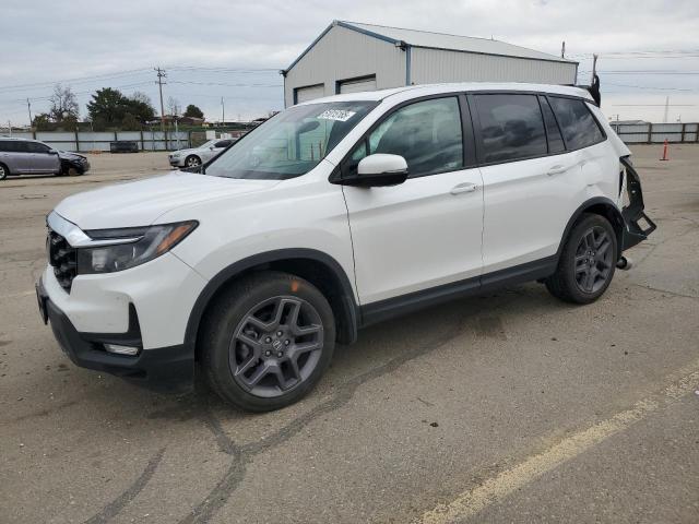 5FNYF8H56PB023651 - 2023 HONDA PASSPORT EXL أبيض صورة 1