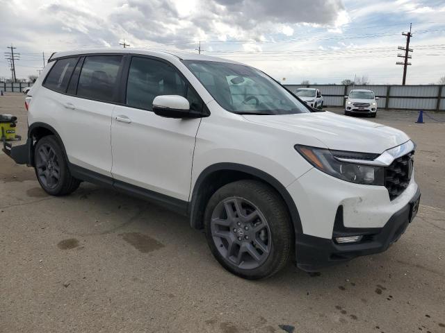 5FNYF8H56PB023651 - 2023 HONDA PASSPORT EXL أبيض صورة 4
