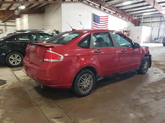 1FAHP3FN6AW155952 - 2010 FORD FOCUS SE RED photo 3