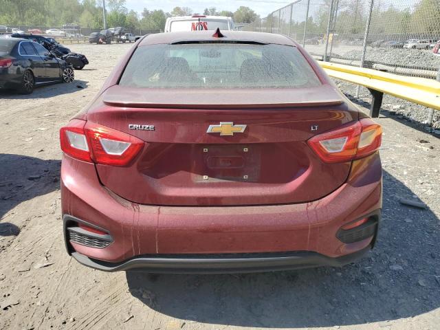 1G1BE5SM5G7261366 - 2016 CHEVROLET CRUZE LT BURGUNDY photo 6