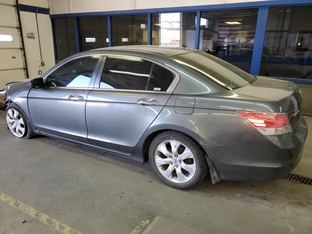 1HGCP36869A004604 - 2009 HONDA ACCORD EXL GRAY photo 2