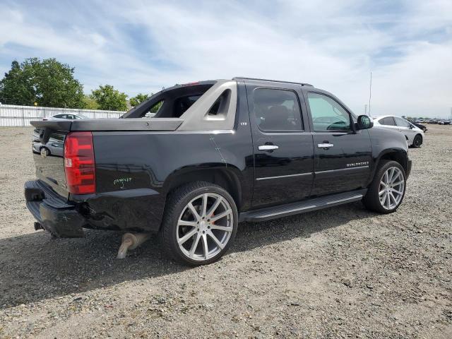 3GNEC12068G222461 - 2008 CHEVROLET AVALANCHE C1500 BLACK photo 3