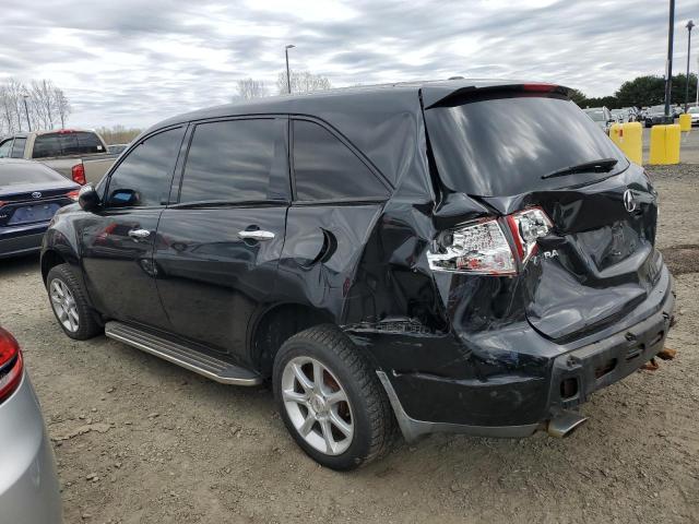 2HNYD28528H509348 - 2008 ACURA MDX SPORT BLACK photo 2