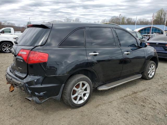 2HNYD28528H509348 - 2008 ACURA MDX SPORT BLACK photo 3