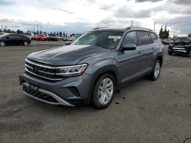 1V2BR2CA0MC597359 - 2021 VOLKSWAGEN ATLAS SEL GRAY photo 1