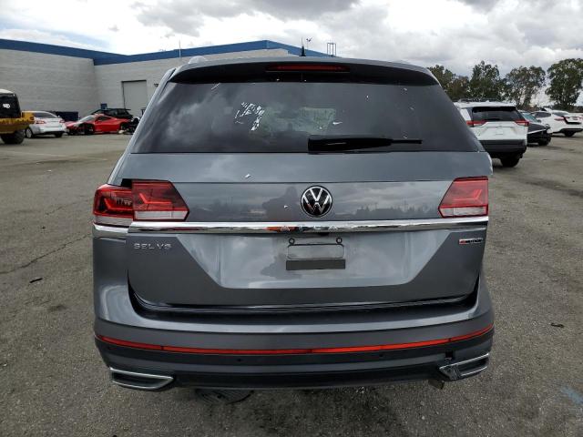 1V2BR2CA0MC597359 - 2021 VOLKSWAGEN ATLAS SEL GRAY photo 6