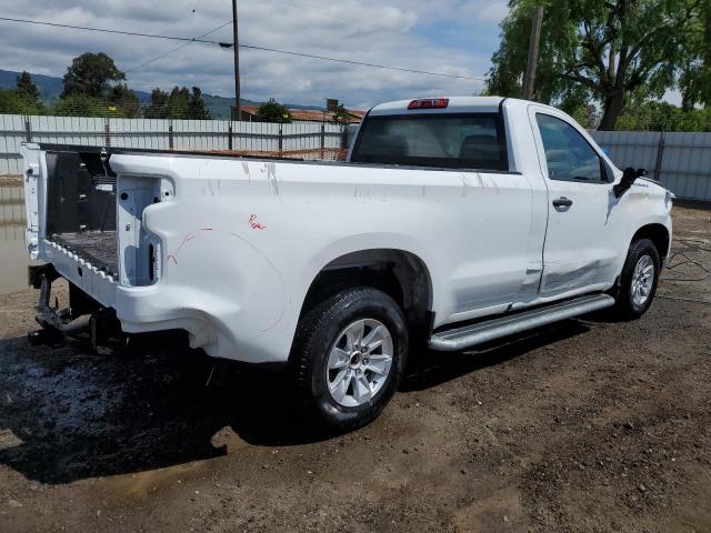 3GCNAAED9PG275599 - 2023 CHEVROLET SILVERADO C1500 WHITE photo 3