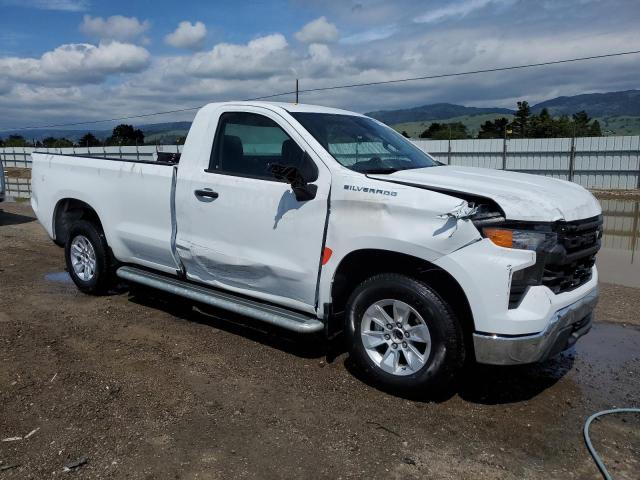 3GCNAAED9PG275599 - 2023 CHEVROLET SILVERADO C1500 WHITE photo 4