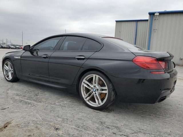 WBA6D4C58HD977787 - 2017 BMW 650 I GRAN COUPE BLACK photo 2