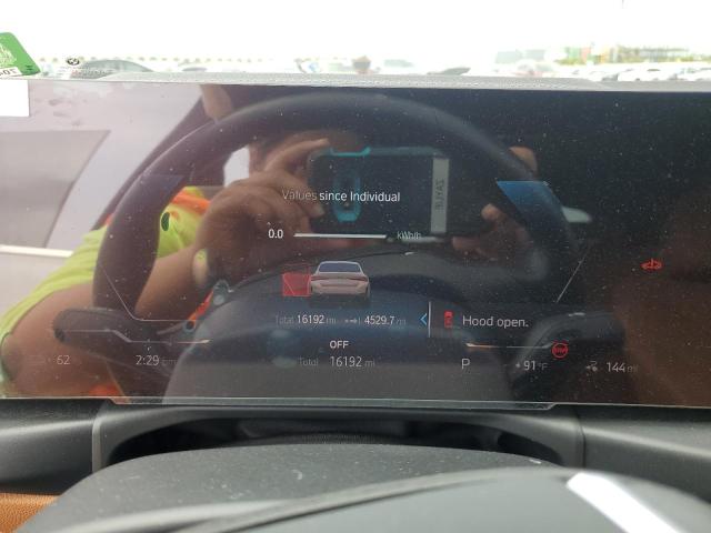 WBY73AW00NFN10516 - 2022 BMW I4 EDRIVE 40 WHITE photo 9