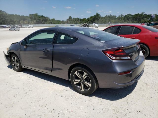 2HGFG3B85FH531081 - 2015 HONDA CIVIC EX GRAY photo 2