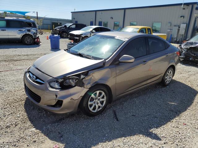 KMHCT4AE7DU576958 - 2013 HYUNDAI ACCENT GLS SILVER photo 1