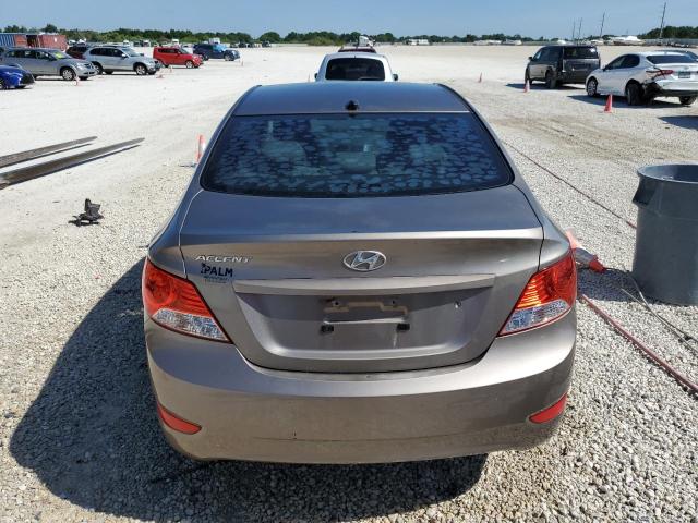 KMHCT4AE7DU576958 - 2013 HYUNDAI ACCENT GLS SILVER photo 6