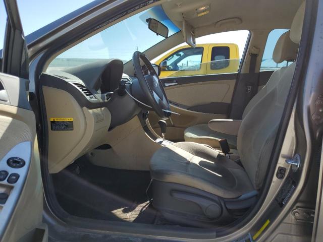 KMHCT4AE7DU576958 - 2013 HYUNDAI ACCENT GLS SILVER photo 7