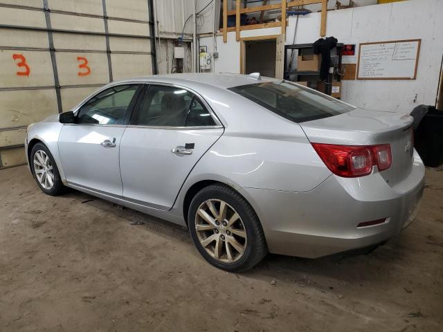 1G11H5SLXEU171834 - 2014 CHEVROLET MALIBU LTZ SILVER photo 2