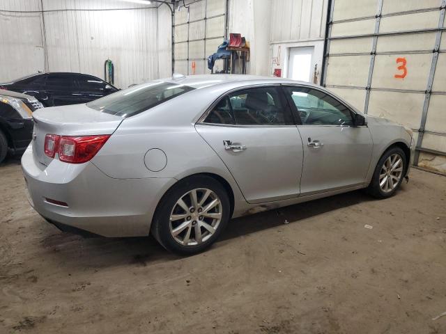 1G11H5SLXEU171834 - 2014 CHEVROLET MALIBU LTZ SILVER photo 3
