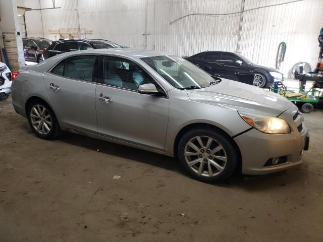 1G11H5SLXEU171834 - 2014 CHEVROLET MALIBU LTZ SILVER photo 4