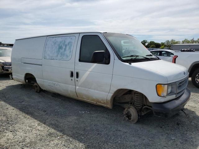 1FTNS24241HA51480 - 2001 FORD ECONOLINE E250 VAN WHITE photo 4