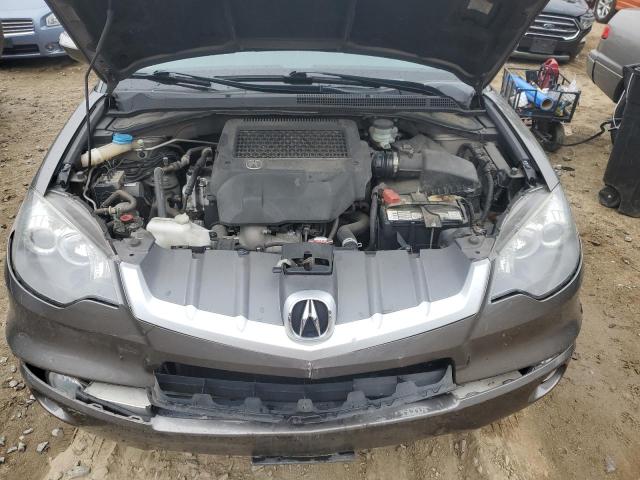 5J8TB18527A021189 - 2007 ACURA RDX TECHNOLOGY BROWN photo 11