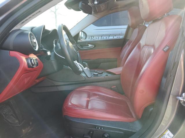 ZARFAEDN8H7555796 - 2017 ALFA ROMEO GIULIA Q4 灰色 照片 7