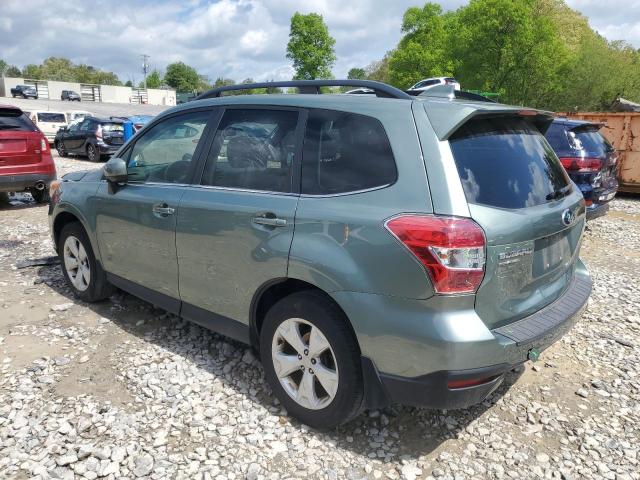 JF2SJAHC1GH464163 - 2016 SUBARU FORESTER 2.5I LIMITED GREEN photo 2