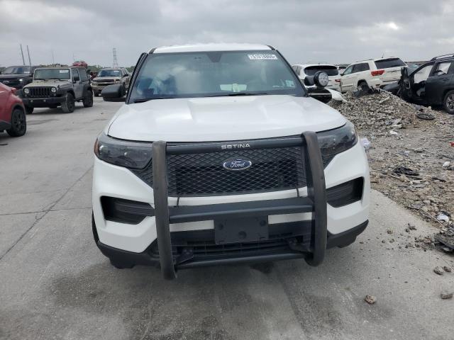 1FM5K8AB9PGA62413 - 2023 FORD EXPLORER POLICE INTERCEPTOR თეთრი ფოტო 5