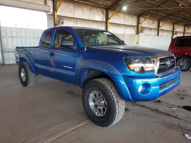 5TETU62NX5Z087734 - 2005 TOYOTA TACOMA PRERUNNER ACCESS CAB BLUE photo 4