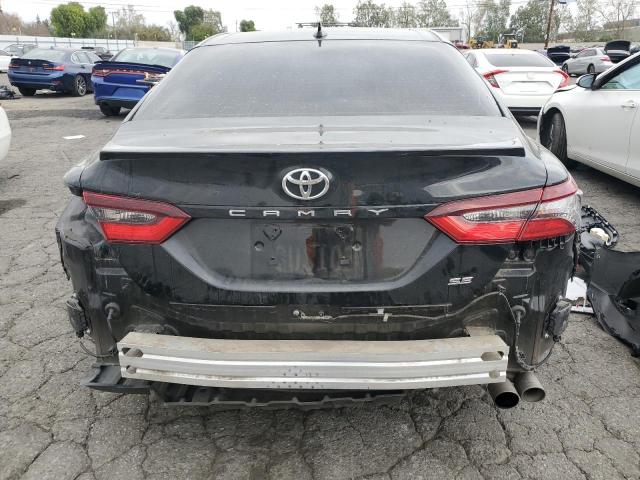 4T1T11AK8PU170007 - 2023 TOYOTA CAMRY SE NIGHT SHADE BLACK photo 6