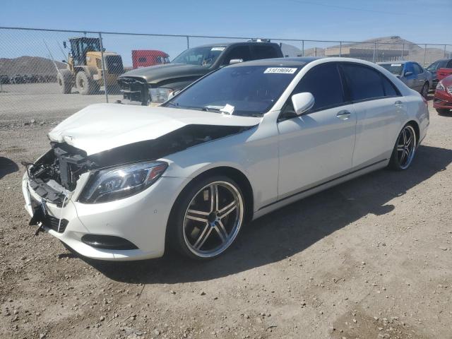 WDDUG8FB4FA142512 - 2015 MERCEDES-BENZ S 550 4MATIC WHITE photo 1