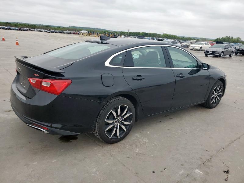 1G1ZG5STXLF046100 - 2020 CHEVROLET MALIBU RS BLACK photo 3