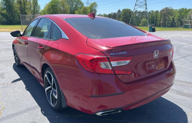 1HGCV2F31KA004956 - 2019 HONDA ACCORD SPORT RED photo 3