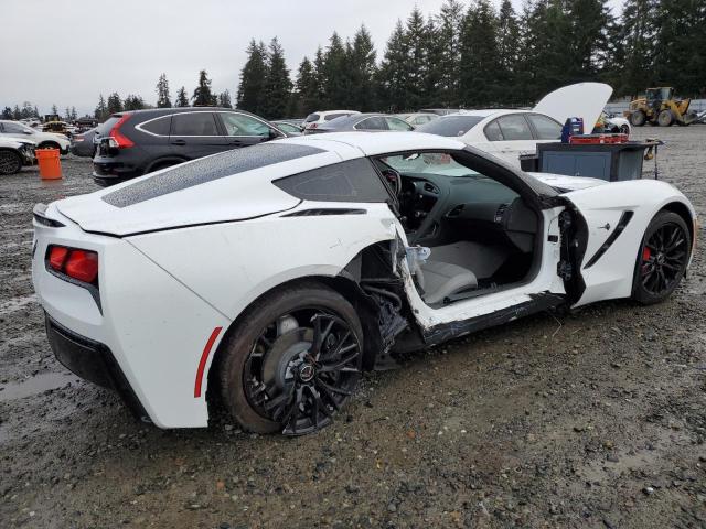 1G1YA2D70E5133217 - 2014 CHEVROLET CORVETTE STINGRAY 1LT WHITE photo 3