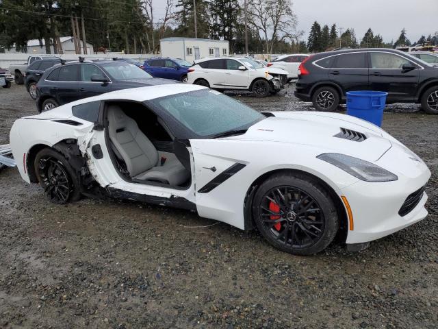 1G1YA2D70E5133217 - 2014 CHEVROLET CORVETTE STINGRAY 1LT WHITE photo 4