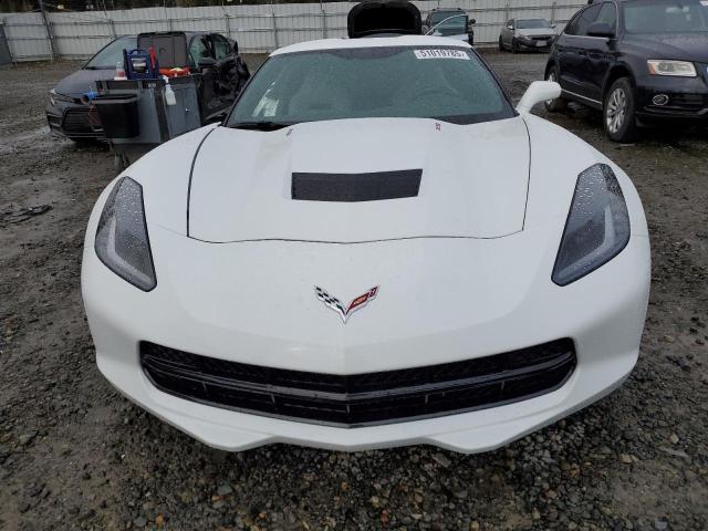 1G1YA2D70E5133217 - 2014 CHEVROLET CORVETTE STINGRAY 1LT WHITE photo 5