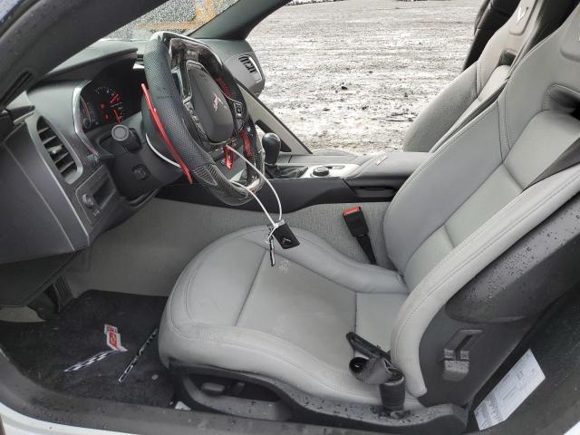 1G1YA2D70E5133217 - 2014 CHEVROLET CORVETTE STINGRAY 1LT WHITE photo 7