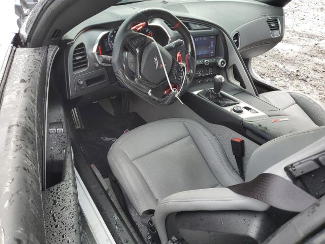 1G1YA2D70E5133217 - 2014 CHEVROLET CORVETTE STINGRAY 1LT WHITE photo 8