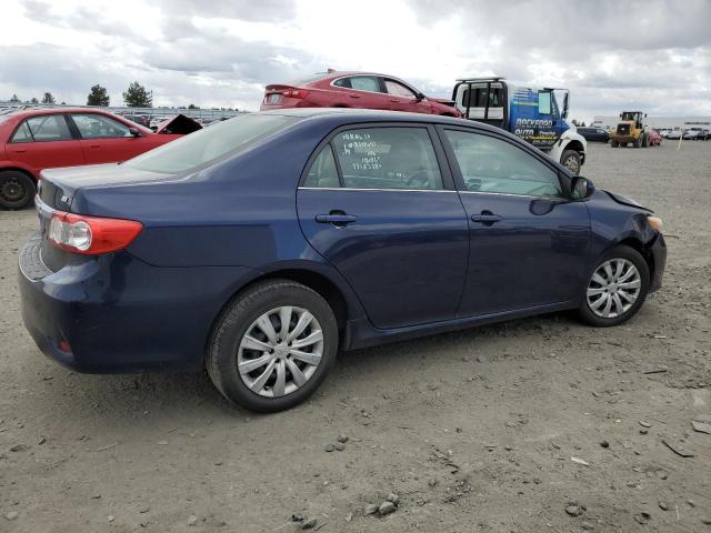 2T1BU4EE8DC021859 - 2013 TOYOTA COROLLA BASE BLUE photo 3