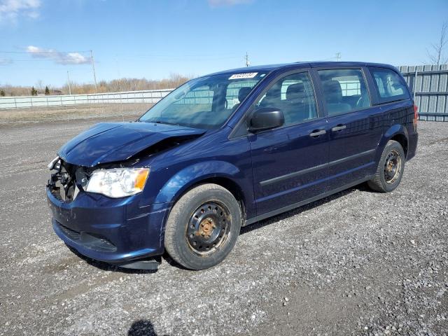 2C4RDGBG9HR829620 - 2017 DODGE GRAND CARA SE BLUE photo 1